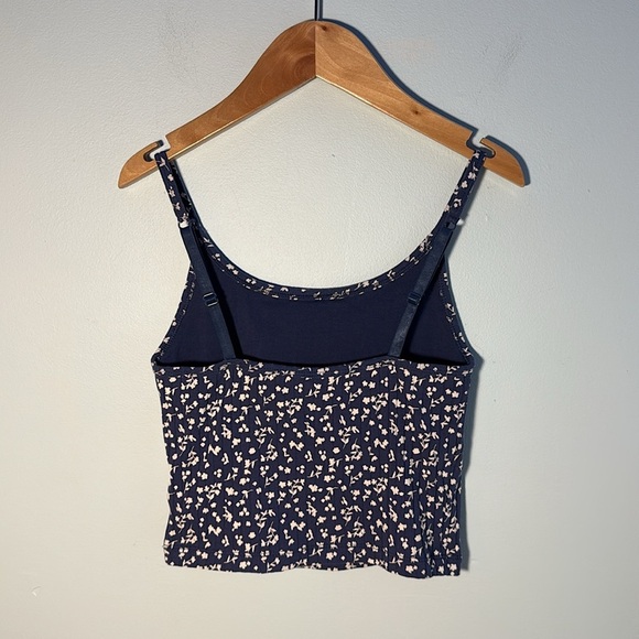 Old Navy Navy Blue Floral Camisole - Picture 2 of 3